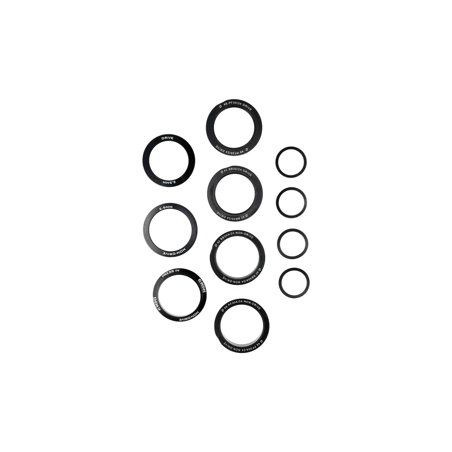 Trapaslagerset Elvedes twist fit bb30