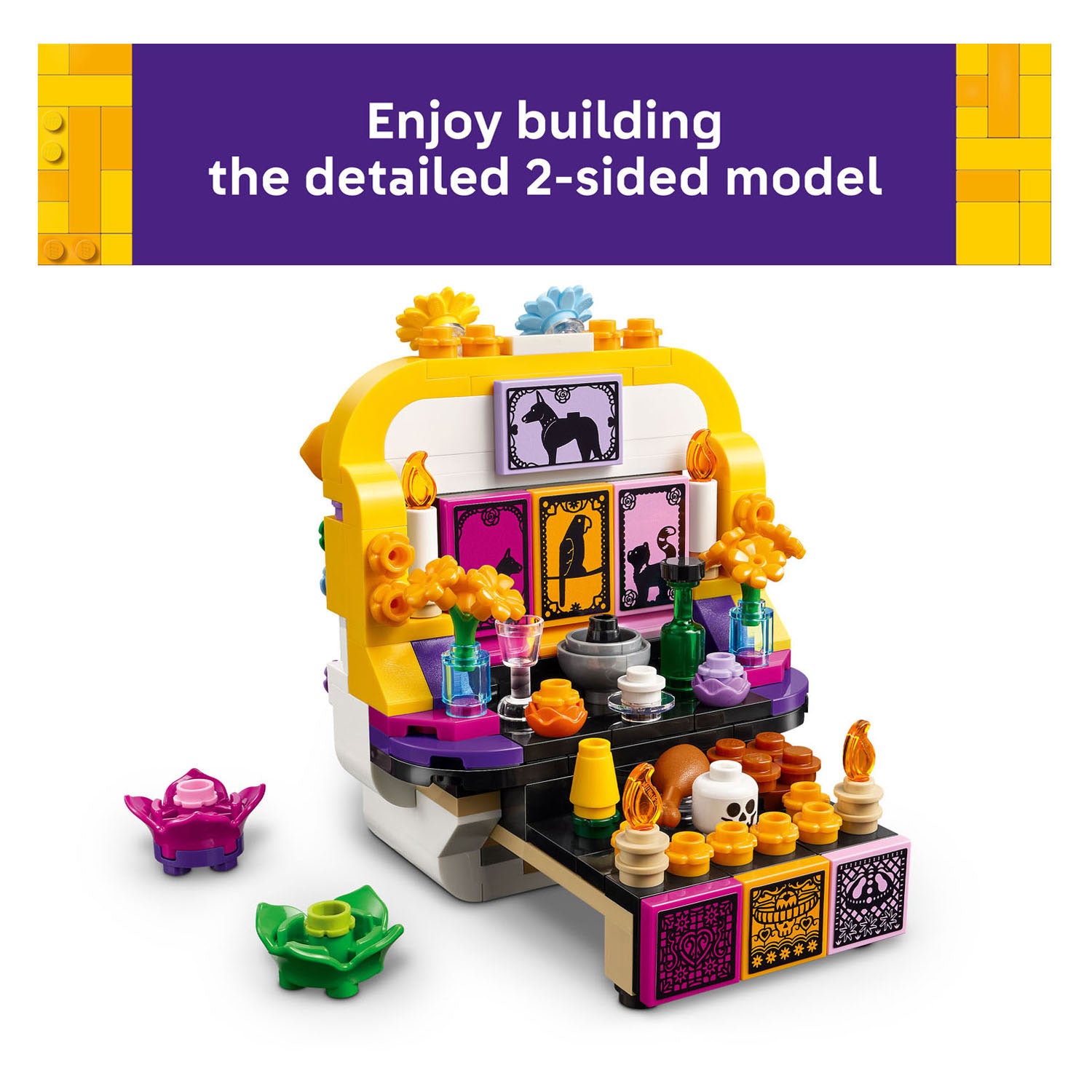 Lego 40811 seasons and occasions altaar van de doden | 2 stuks