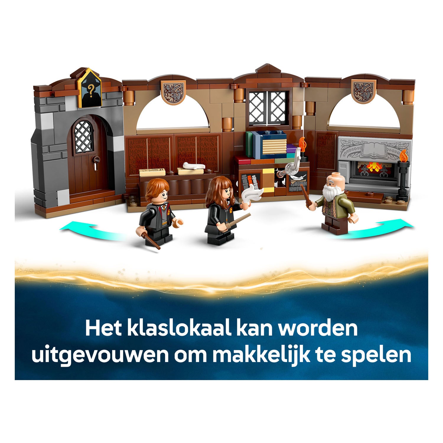 Lego harry potter™ kasteel zweinstein™: toverspreukenles - 76442