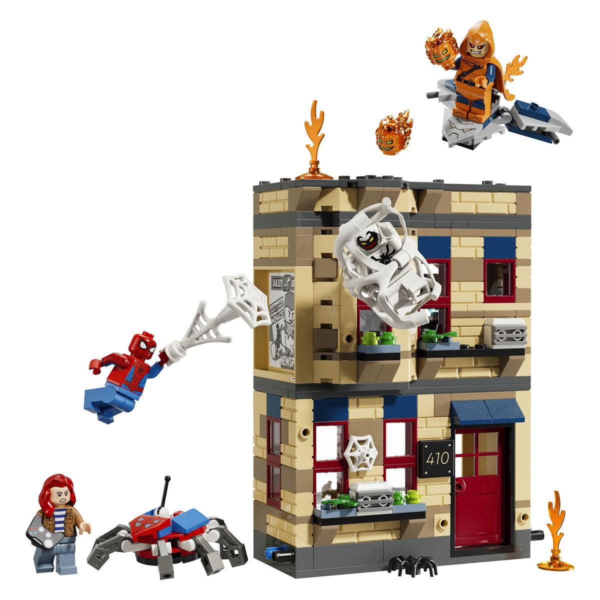 Lego marvel 76317 het appartement van peter parker