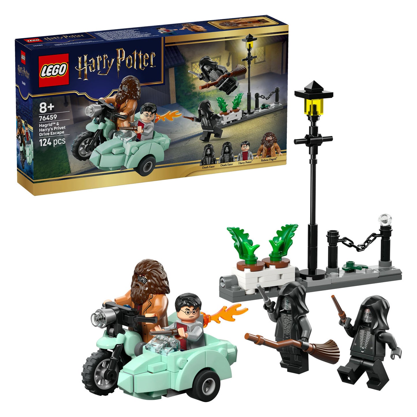 Lego harry potter tm 76459 hagrid en harry's ligusterlaan ontsnapping | 2 stuks
