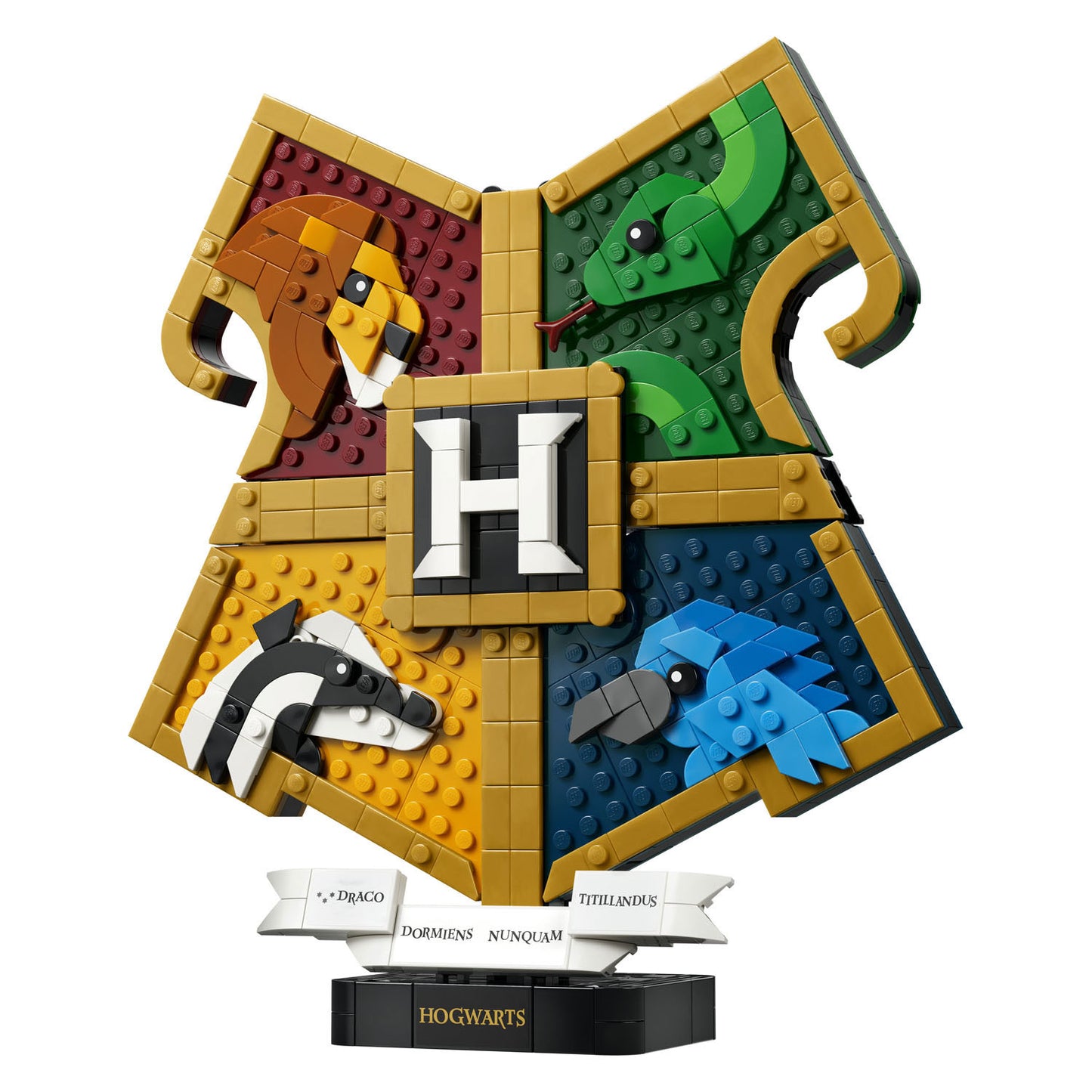 Lego harry potter zweinstein afdelingswapen bouwbaar speelgoed voor kinderen 76462