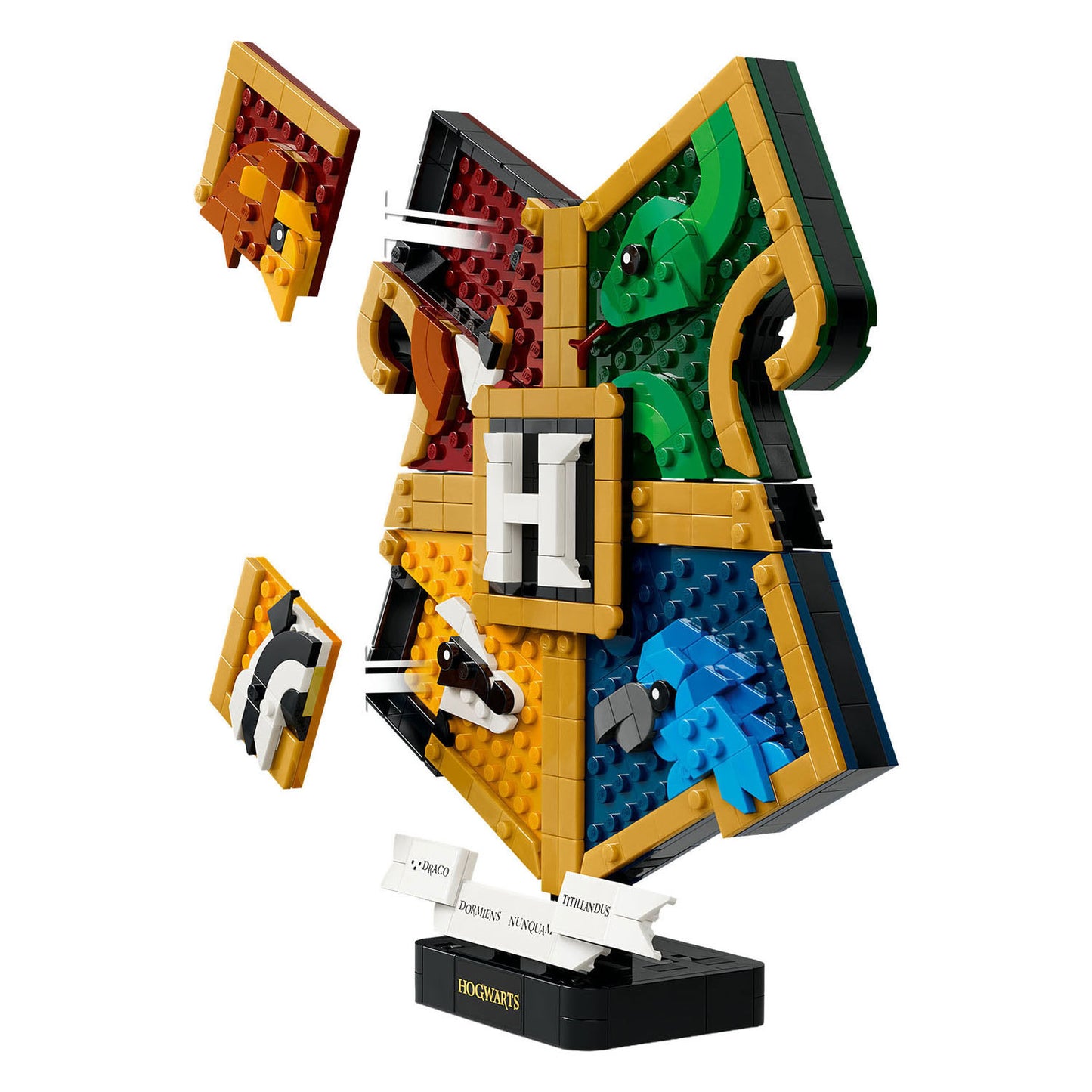 Lego harry potter zweinstein afdelingswapen bouwbaar speelgoed voor kinderen 76462