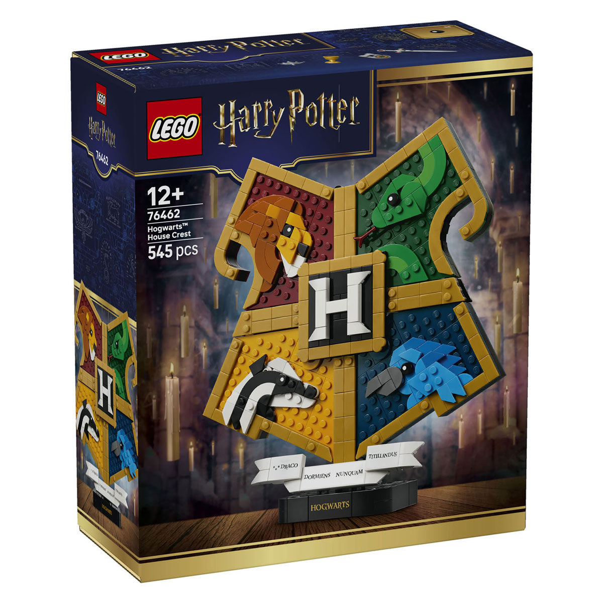 Lego harry potter zweinstein afdelingswapen bouwbaar speelgoed voor kinderen 76462