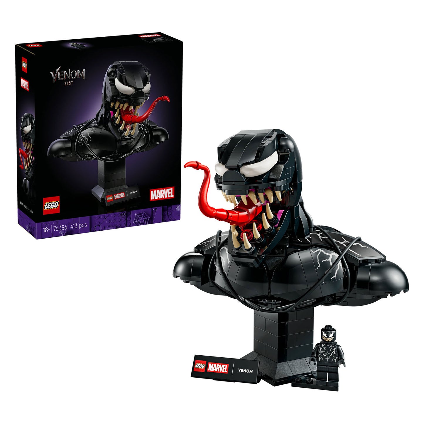 Lego super heroes 76356 venom buste