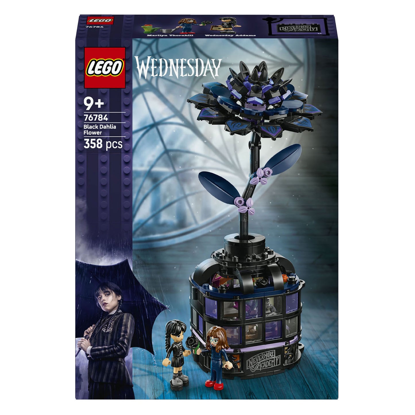 Lego ® wednesday zwarte dahlia - 76784