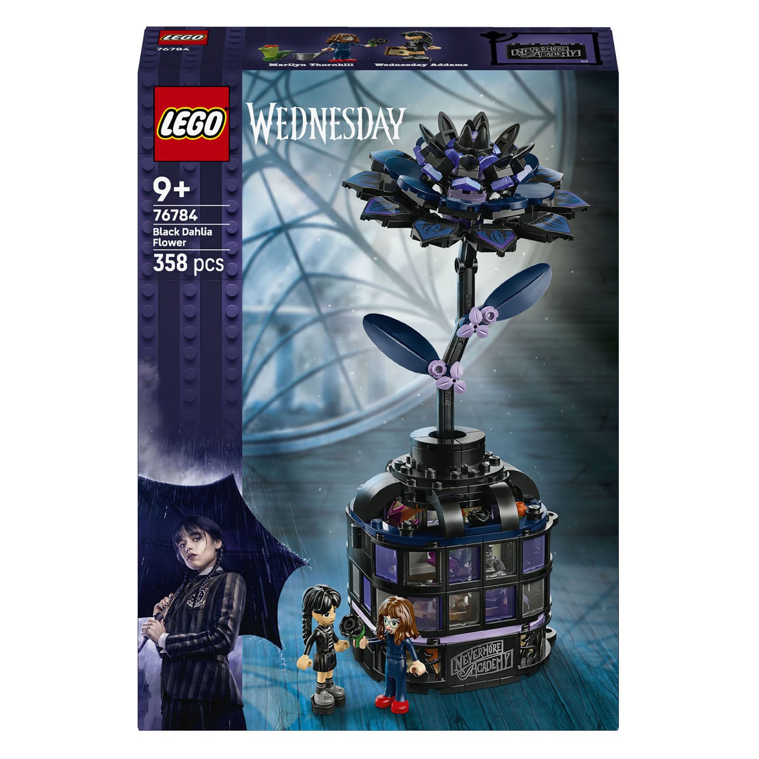 Lego ® wednesday zwarte dahlia - 76784