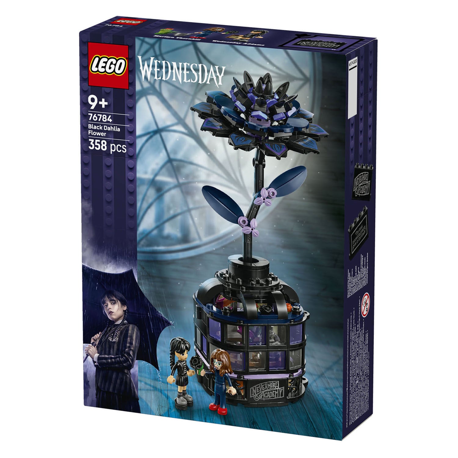 Lego ® wednesday zwarte dahlia - 76784