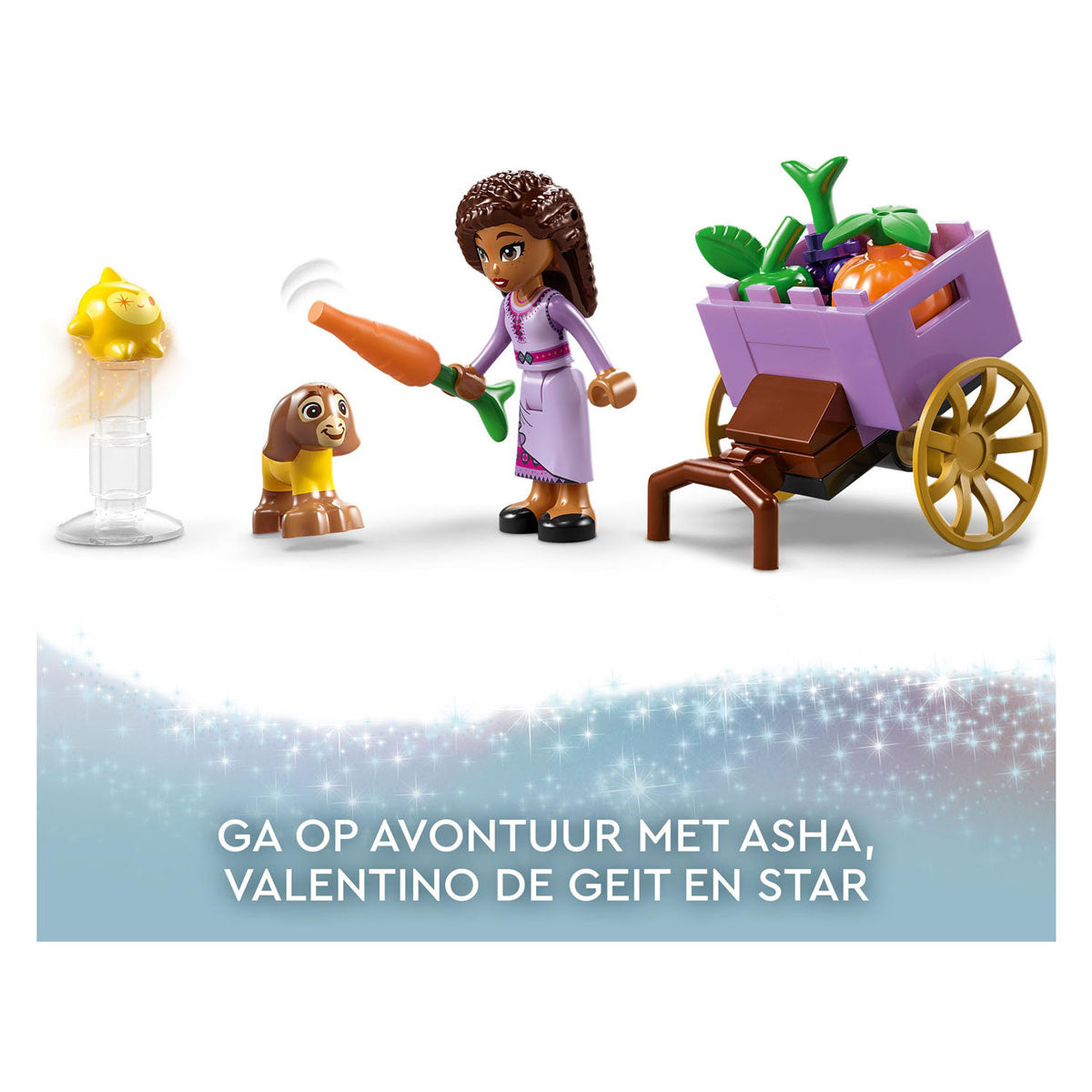 Lego disney wish asha in de stad rosas poppetjes wish set - 43223
