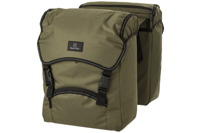 Fastrider unibag traffic dubbele fietstas basics legergroen