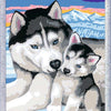 Ravensburger creart cute huskies