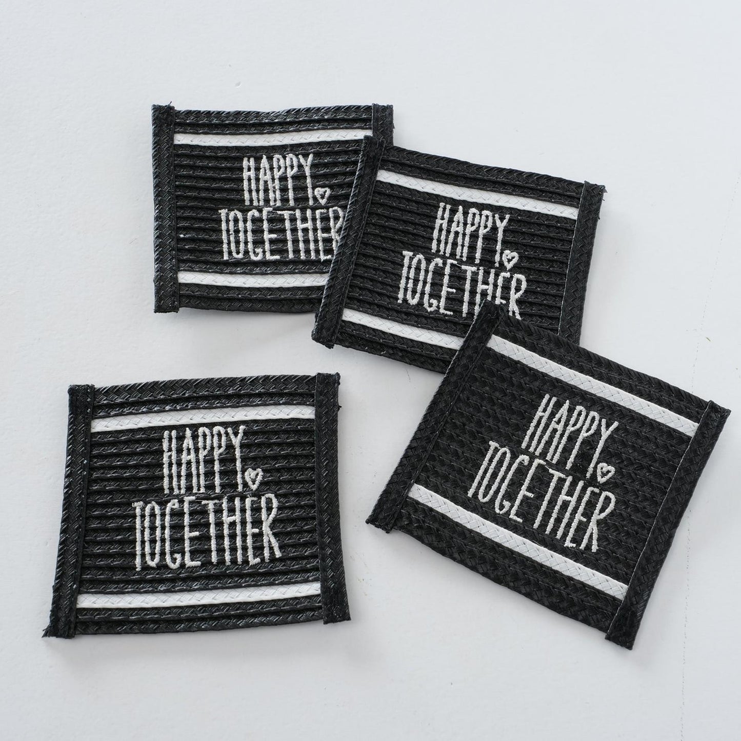 Boltze home onderzetterset stappo 10x10cm 4-delig