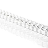 Vaessen creative • bind easy metalen bindruggen 16mm 2:1 wit zilver 8st.
