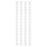 Vaessen creative • bind easy klikbindruggen 12mm wit 4st. - afbeelding 1