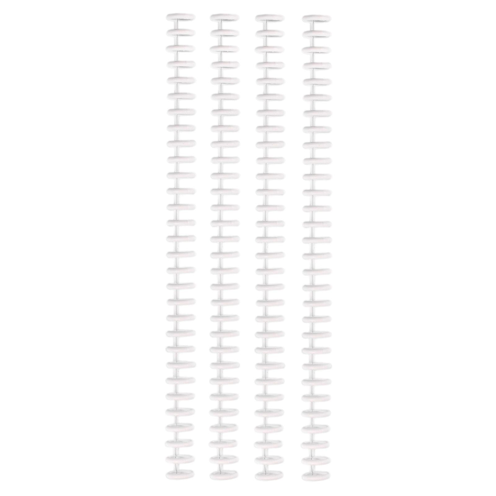 Vaessen creative • bind easy klikbindruggen 12mm wit 4st.