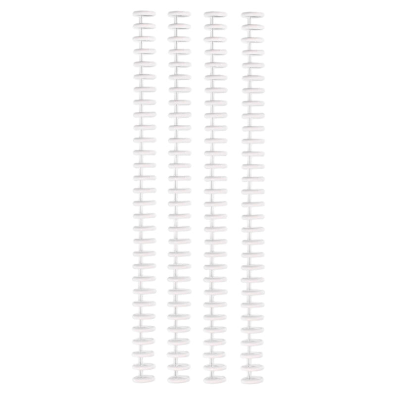 Vaessen creative • bind easy klikbindruggen 12mm wit 4st.