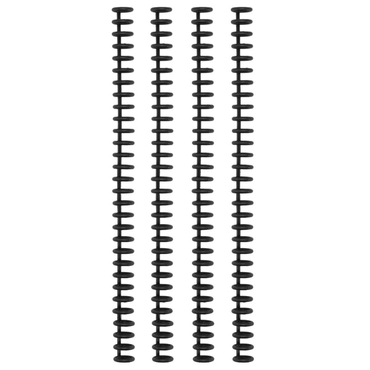 Vaessen creative • bind easy klikbindruggen 12mm zwart 4st.