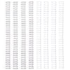 Vaessen creative • bind easy metalen bindruggen 13mm 3:1 wit zilver 8st.