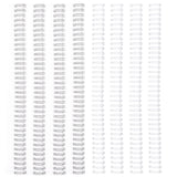 Vaessen creative • bind easy metalen bindruggen 13mm 3:1 wit zilver 8st. - afbeelding 1