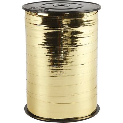 Creativ company https: www.cchobby.nl cadeaulint-b-10-mm-glossy-goud-metallic-250-m-1-rol
