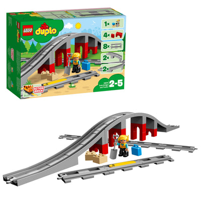 Lego Duplo LEGO DUPLO 10872 Treinbrug en Rails