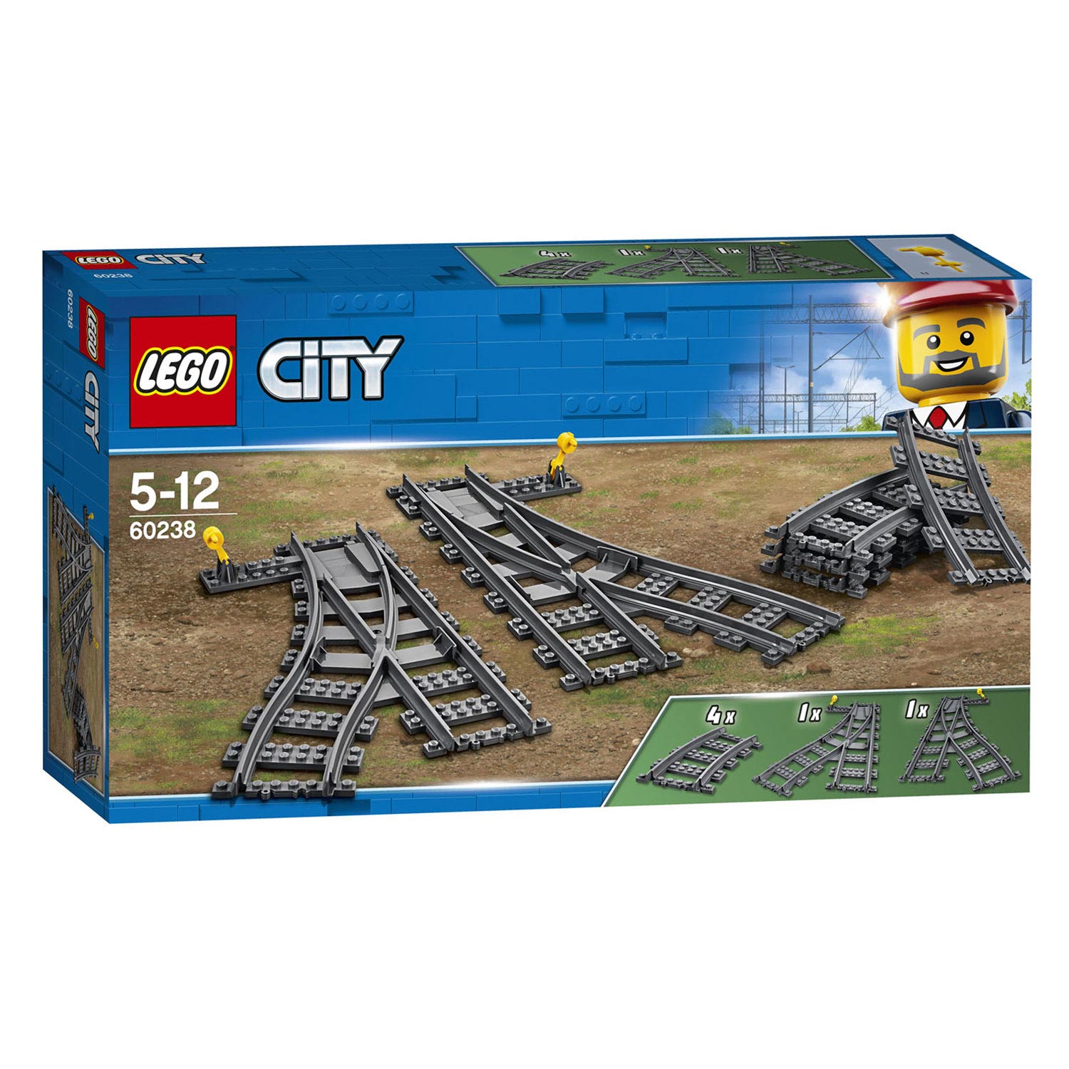 Lego city wissels 60238