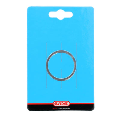 Elvedes vulringen centerlock 0,1mm rvs (4st)