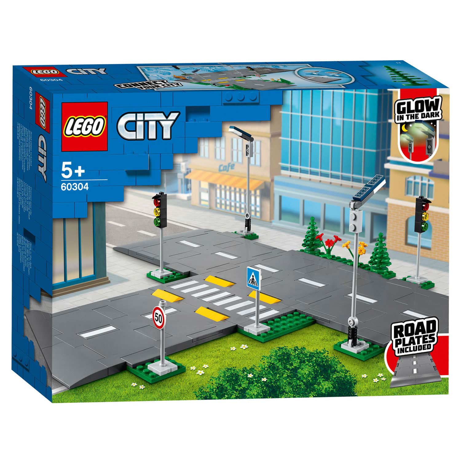 Lego city wegplaten 60304