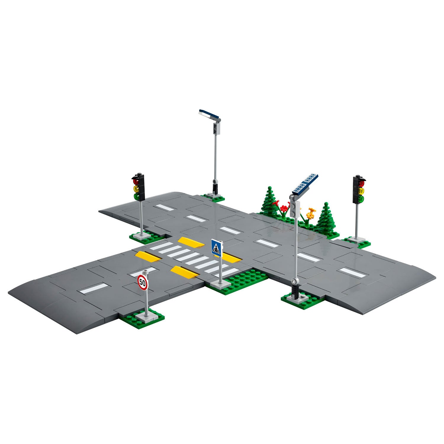 Lego city wegplaten 60304