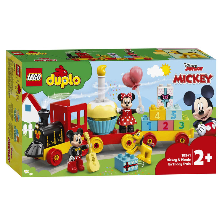 Lego duplo disney mickey minnie verjaardagstrein, bouwbaar speelgoed voor peuters 10941