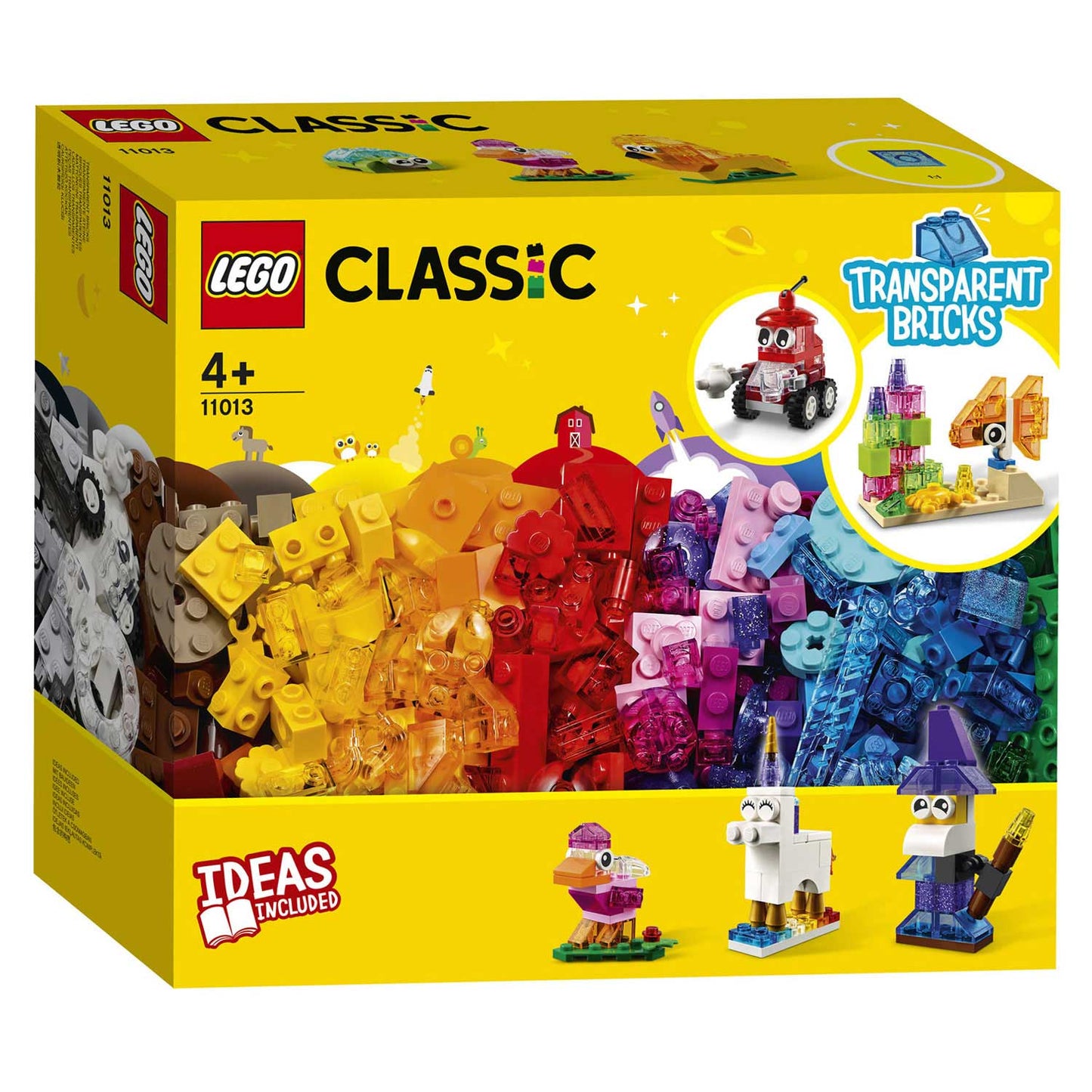 Lego Lego 11013 Transparent Bricks