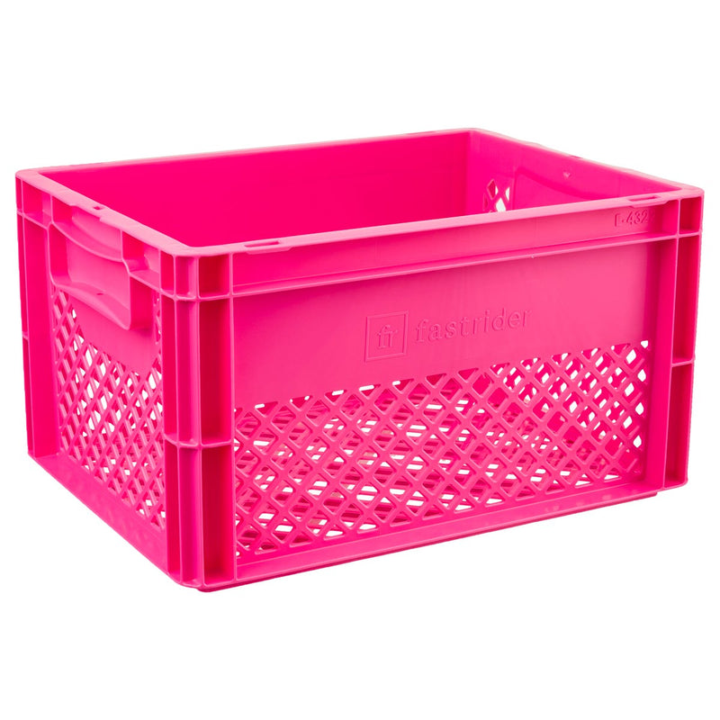 Fastrider fietskrat medium roze