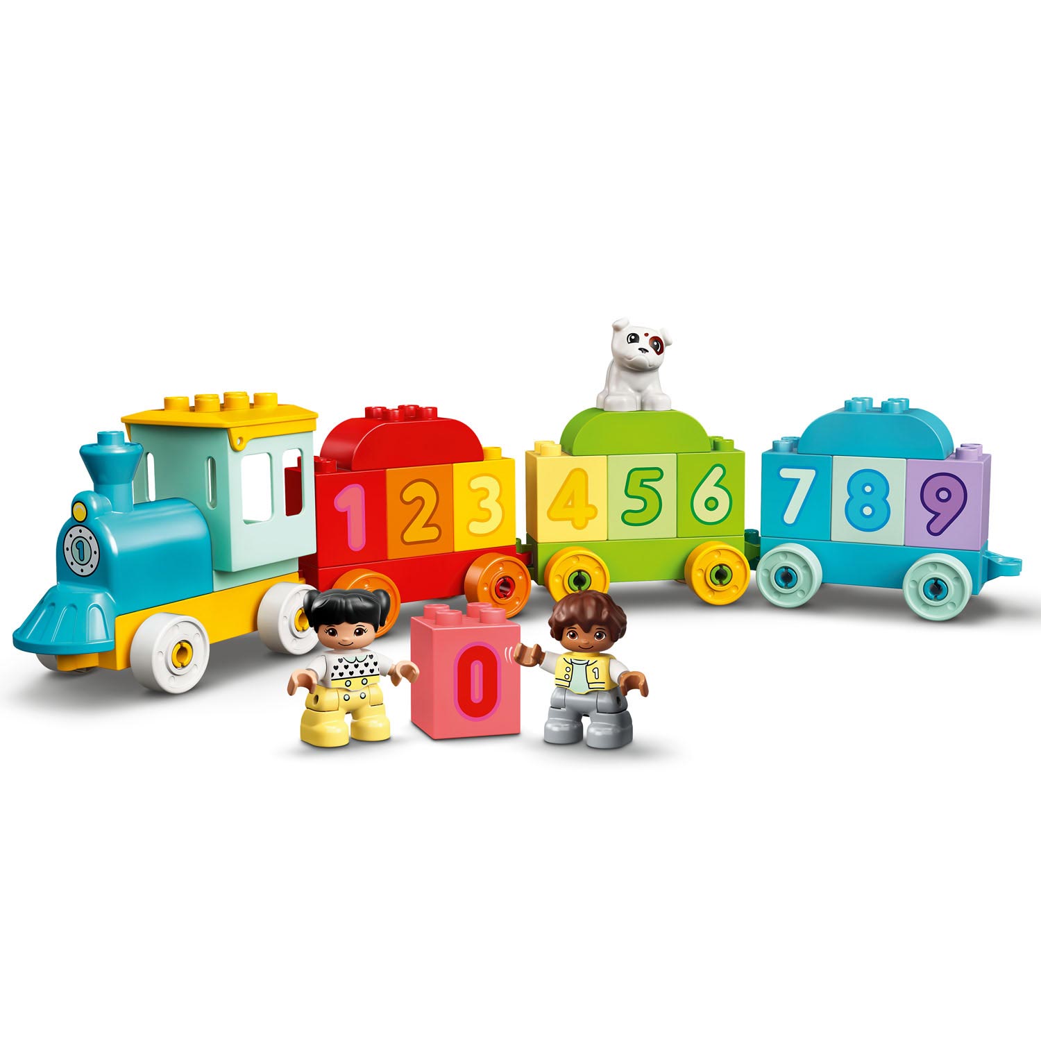 Lego duplo getallentrein educatief speelgoed voor peuters 10954