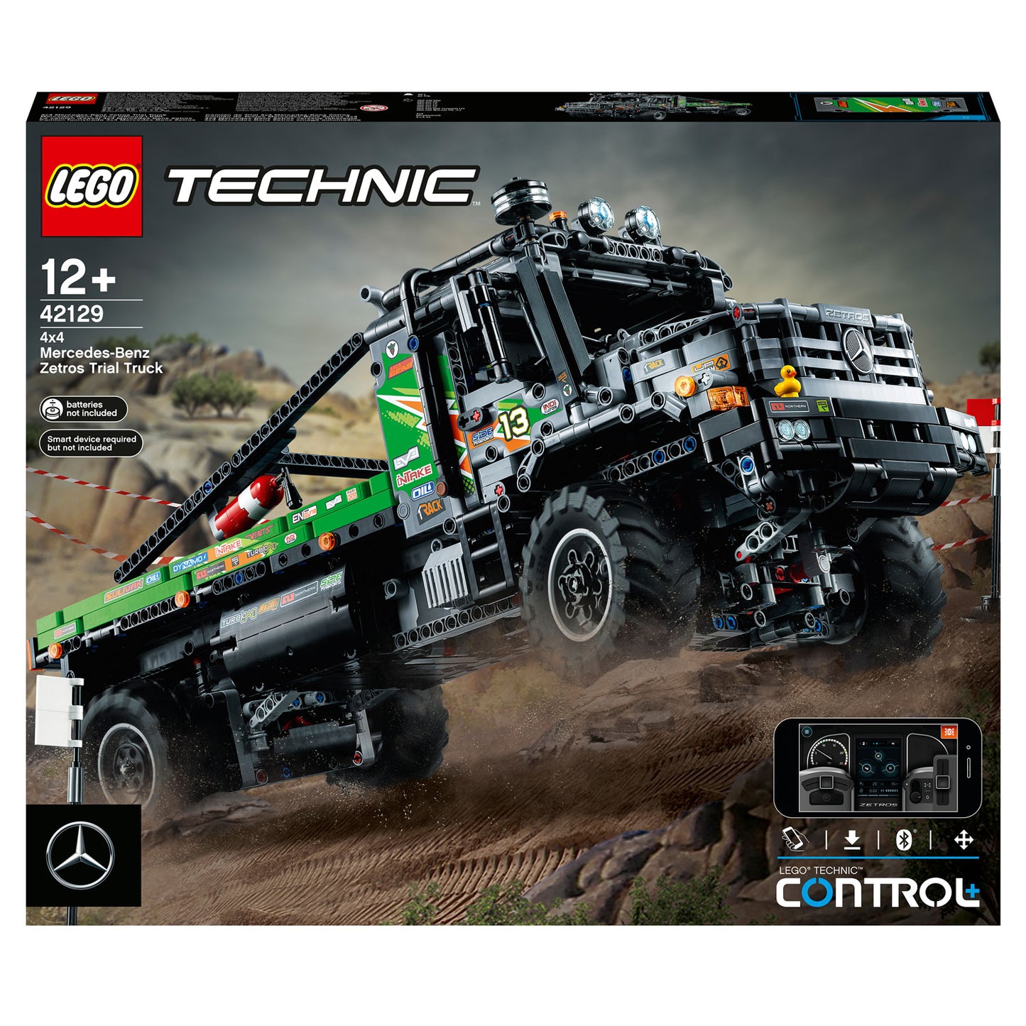 Lego LEGO Technic 42129 4x4 Mercedes-Benz Zetros Trial Truck