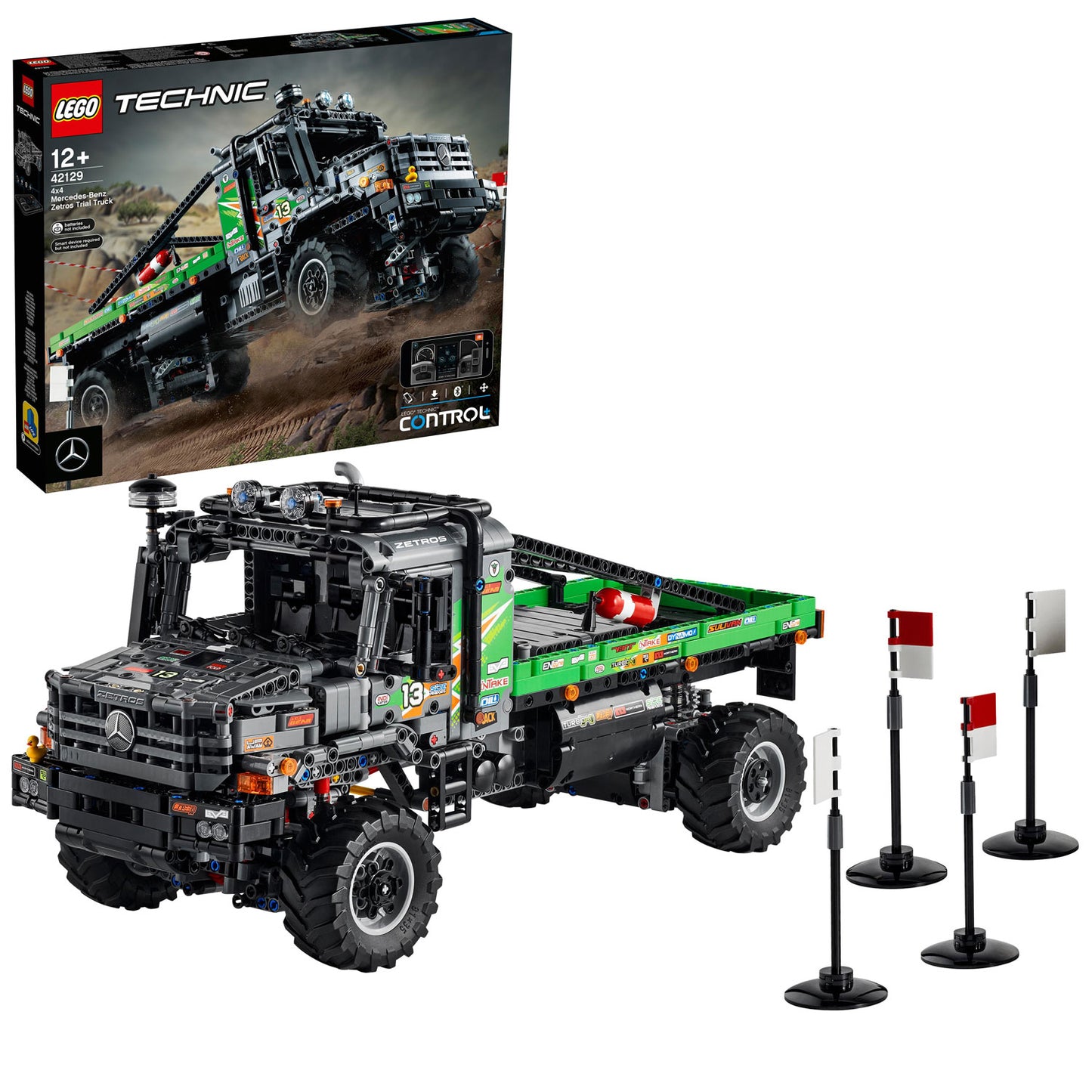 Lego LEGO Technic 42129 4x4 Mercedes-Benz Zetros Trial Truck