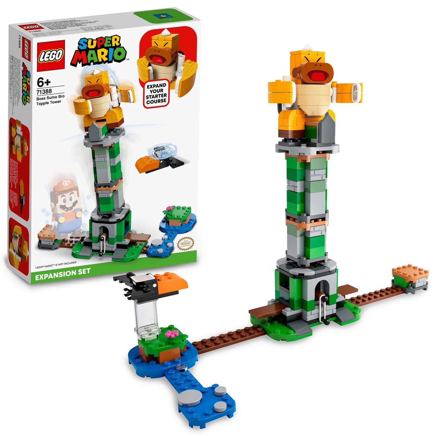 Lego super mario 71388 uitbreidingsset: eindbaasgevecht