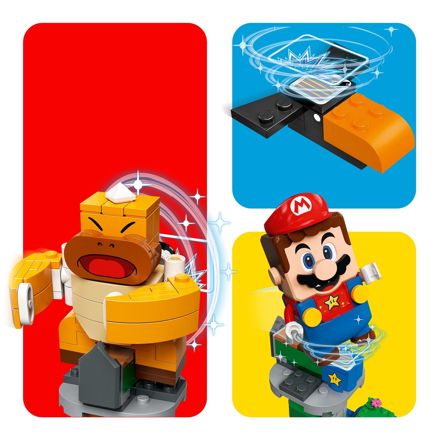 Lego super mario 71388 uitbreidingsset: eindbaasgevecht