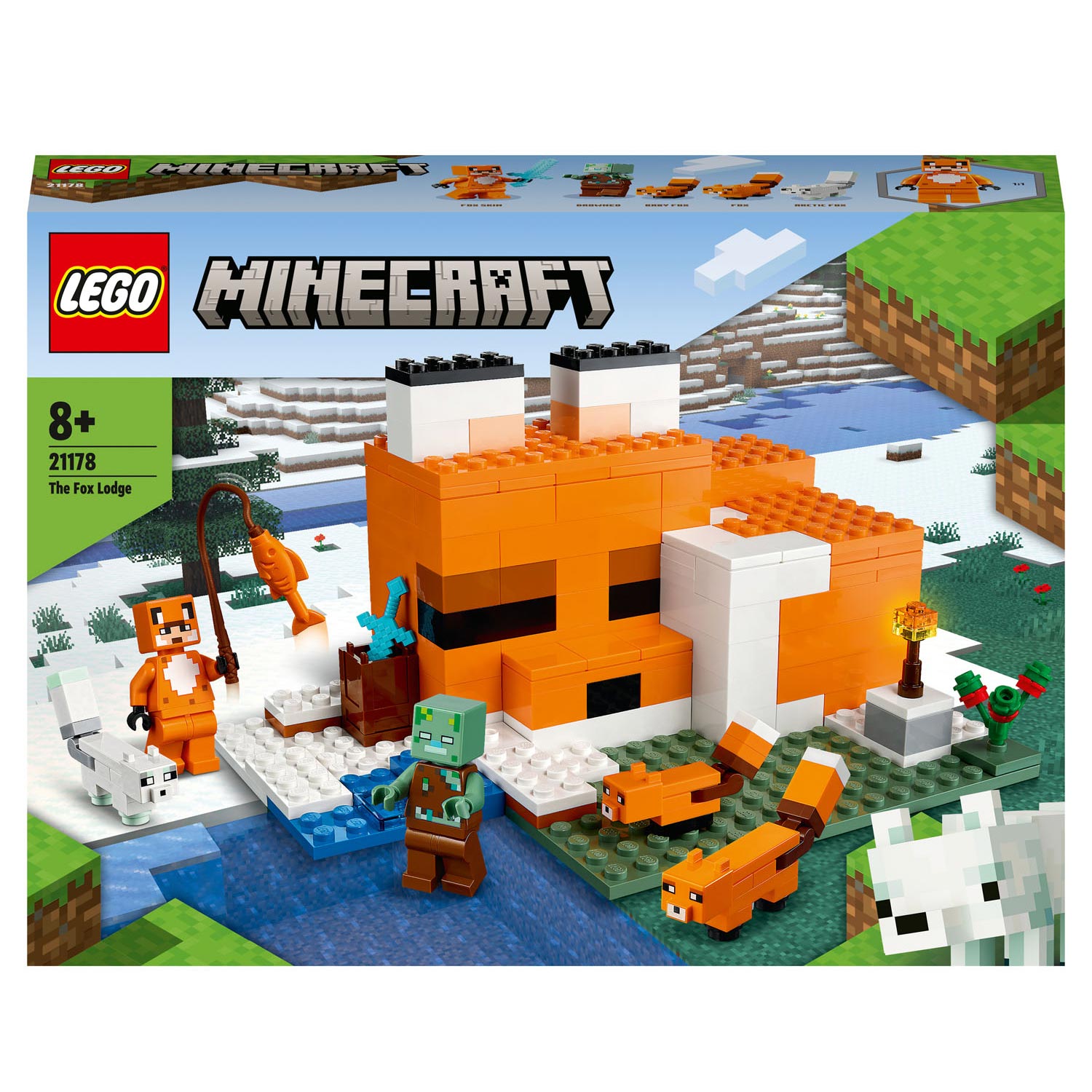 Lego minecraft 21178 de vossenhut