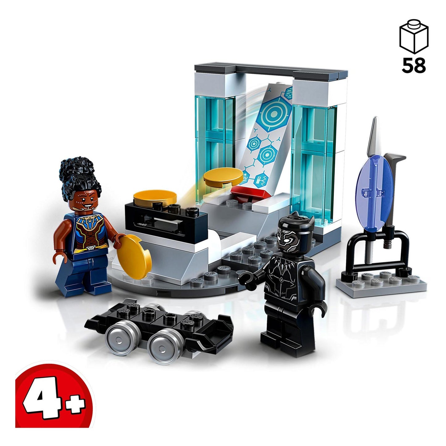 Lego marvel - shuri’s lab constructiespeelgoed (76212)