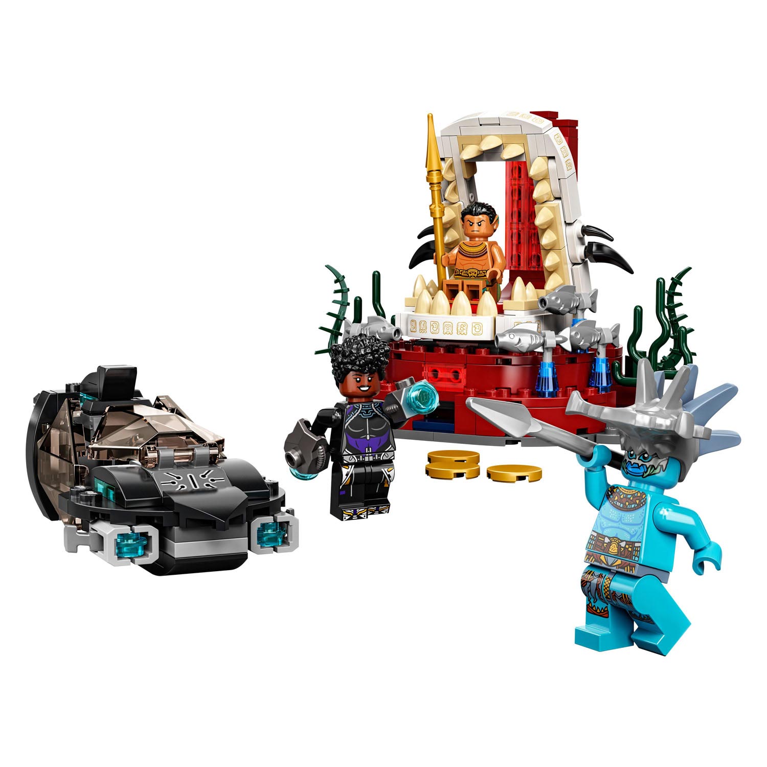 Lego marvel super heroes 76213 koning namor’s troonzaal