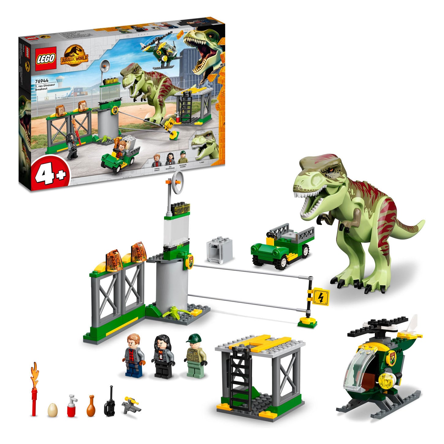 Lego LEGO Jurassic 76944 T-Rex Dinosaurus Ontsnapping