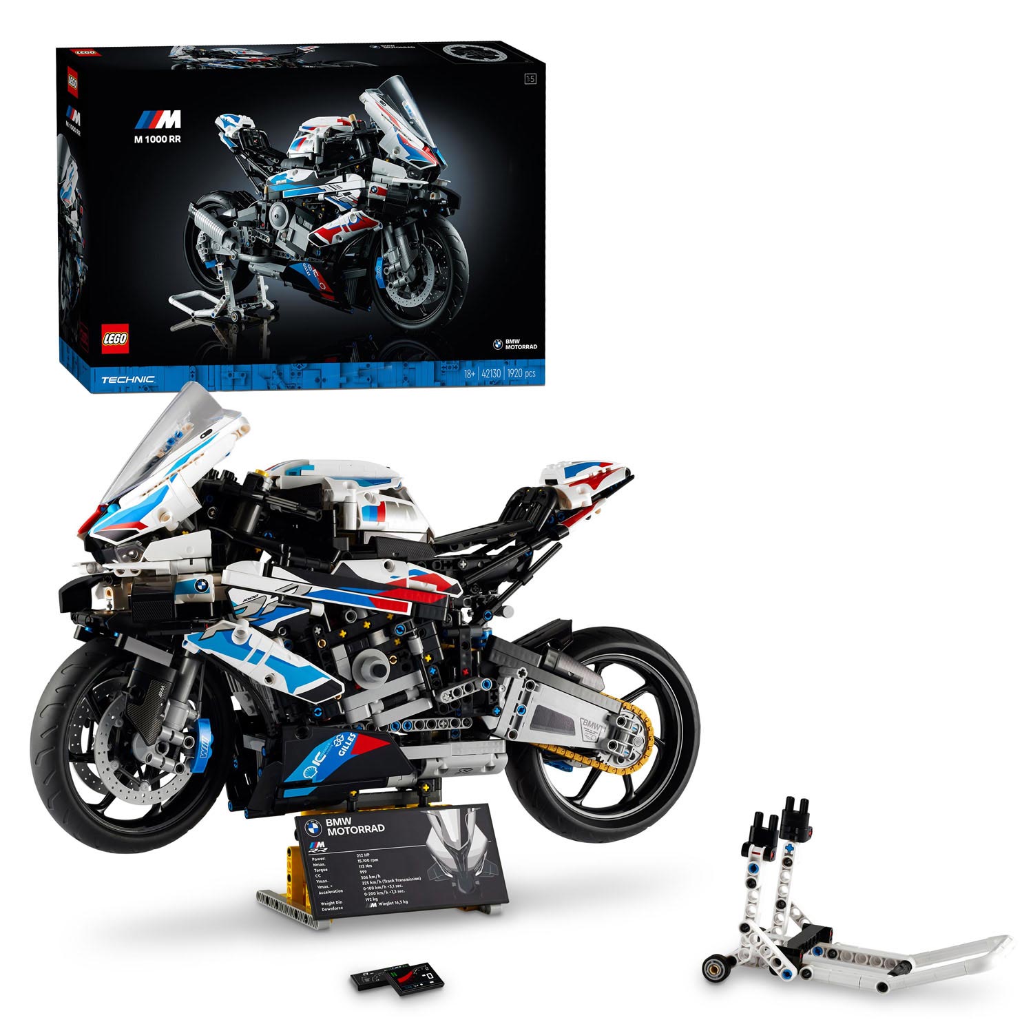 Lego technic - bmw m 1000 rr constructiespeelgoed (42130)
