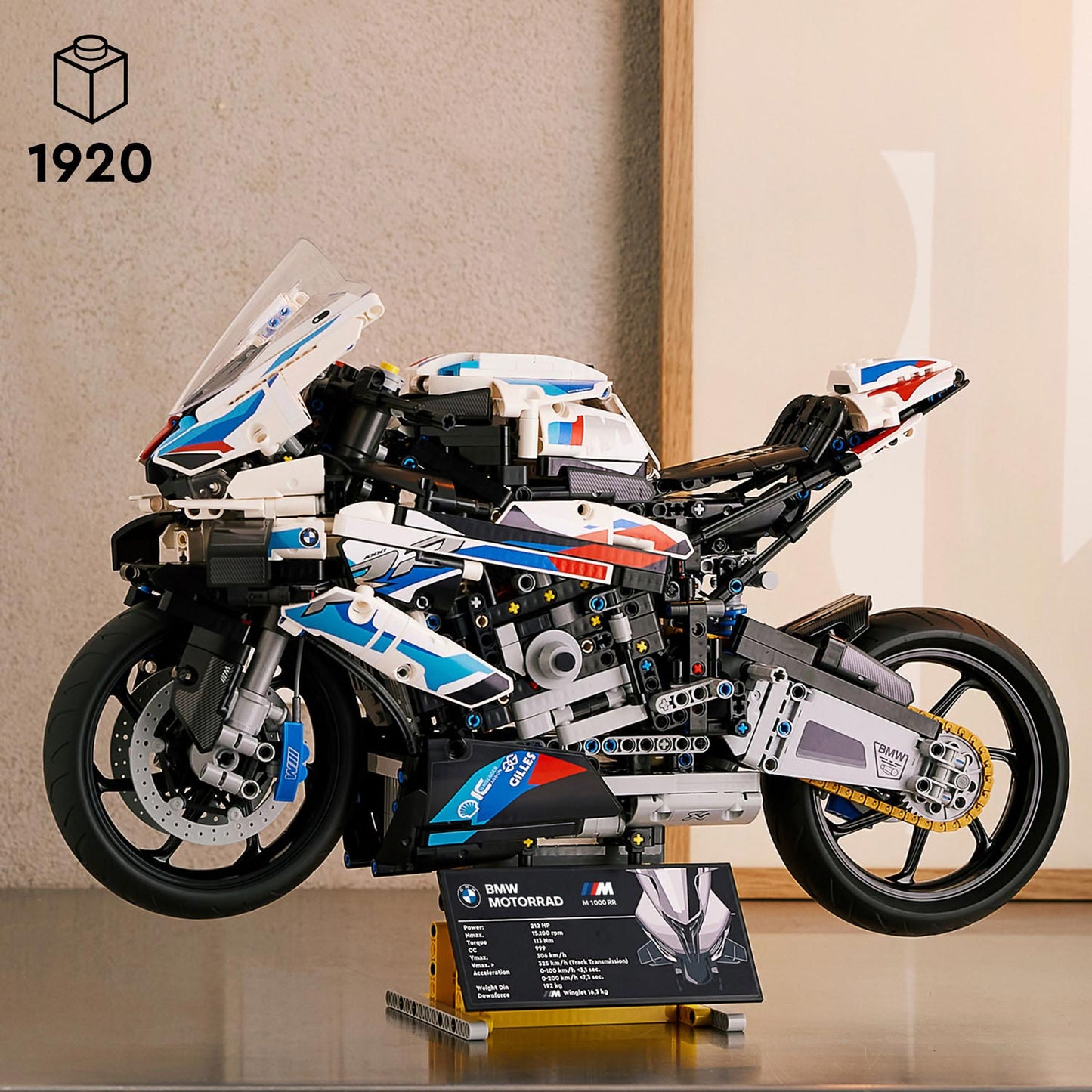 Lego technic - bmw m 1000 rr constructiespeelgoed (42130)