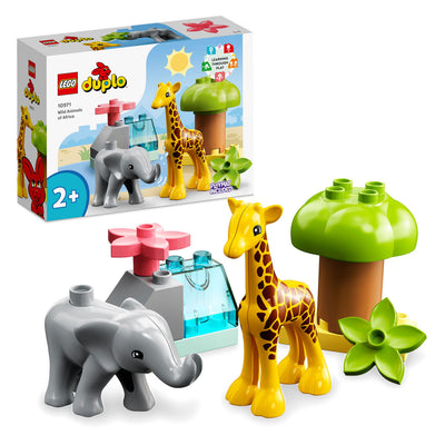 Lego duplo - wilde dieren van afrika constructiespeelgoed (10971)