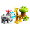 Lego duplo - wilde dieren van afrika constructiespeelgoed (10971)