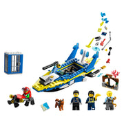 Lego city - waterpolitie recherchemissies constructiespeelgoed (60355) - afbeelding 3