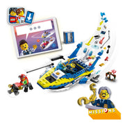 Lego city - waterpolitie recherchemissies constructiespeelgoed (60355) - afbeelding 4