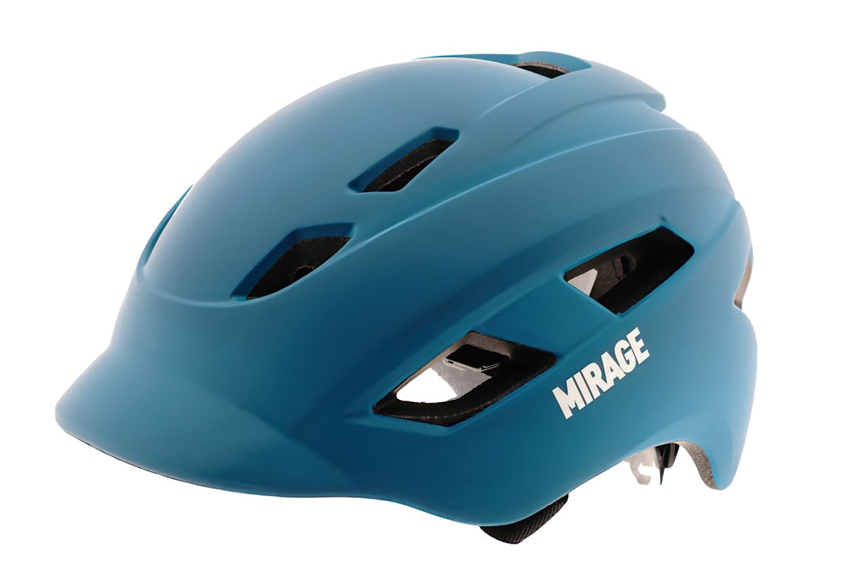 Mirage helm city e-bike mat blauw m 55-58cm
