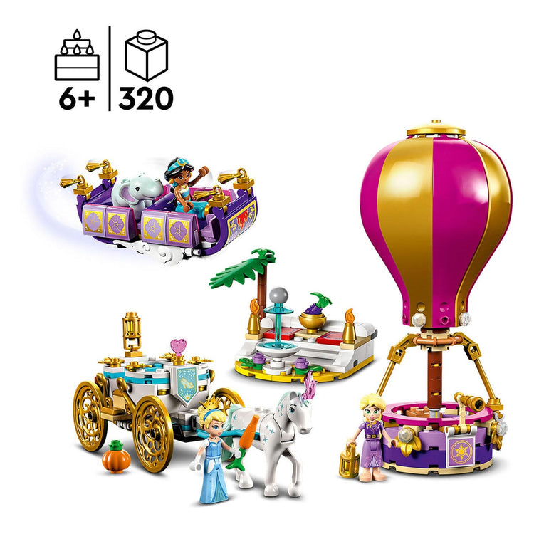 Lego disney princess - betoverende reis van prinses constructiespeelgoed (43216)