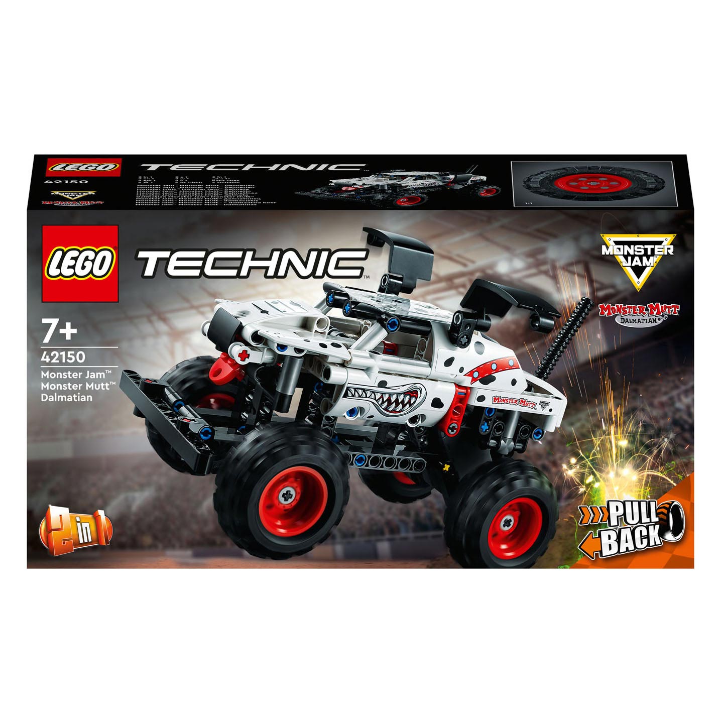 Lego Technic 42150 Monster Jam Monster Mutt Dalmatian